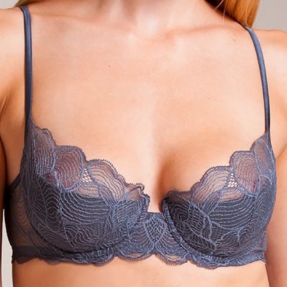 NWT La Perla Iris Balconette Bra 34C $156+